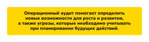 Что такое операционный аудит?